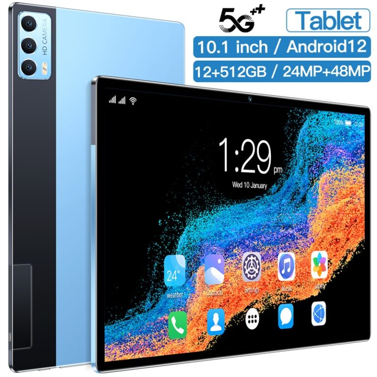 Tablet De 10.1 Polegadas 12 + 512 Gb Android Table