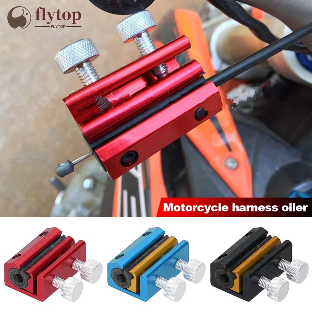 FLYTOP Motocicleta Acelerador Embreagem Cabo De Freio Ferramenta Lubrificação Fio Lubrificador ATV A