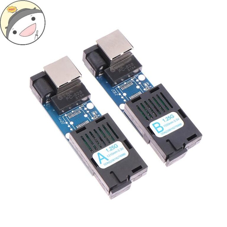 Maud Mini Conversor De Mídia Óptica De Fibra Gig