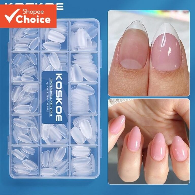 300 Pçs/Caixa Pontas De Unhas Curtas Completas Co