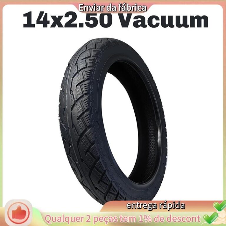 Pneu A Vácuo 14×2.50 2.50-10 Espessado 14 *