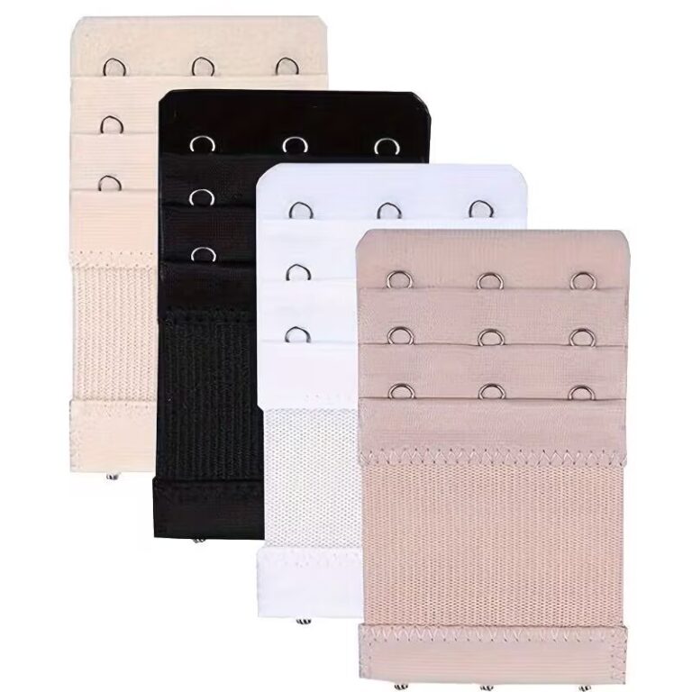 Conjunto Extensor De Alça De Sutiã Com 3 Ganchos