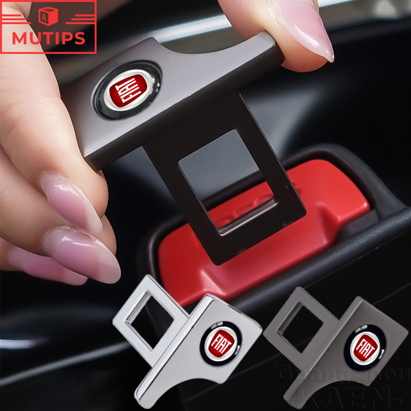 Fiat Extensor De Clipe De Fivela De Cinto De Segurança De Carro Plugue Metal Interior Do Para Strada