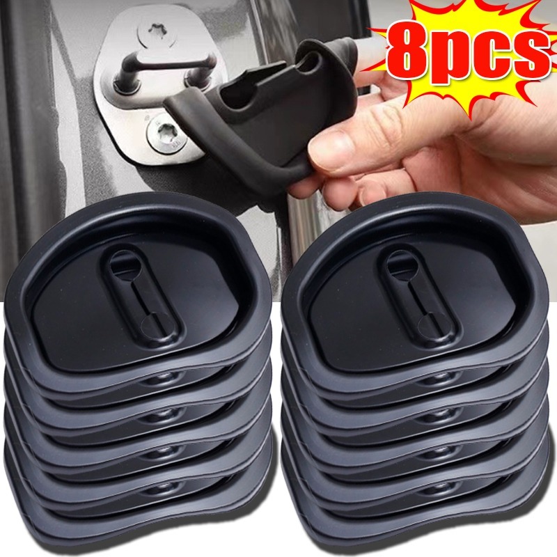 4/8 Pçs Universal Fechadura Da Porta Do Carro Amortecedor Almofada Perto Mudo Buffer Capas Protetora