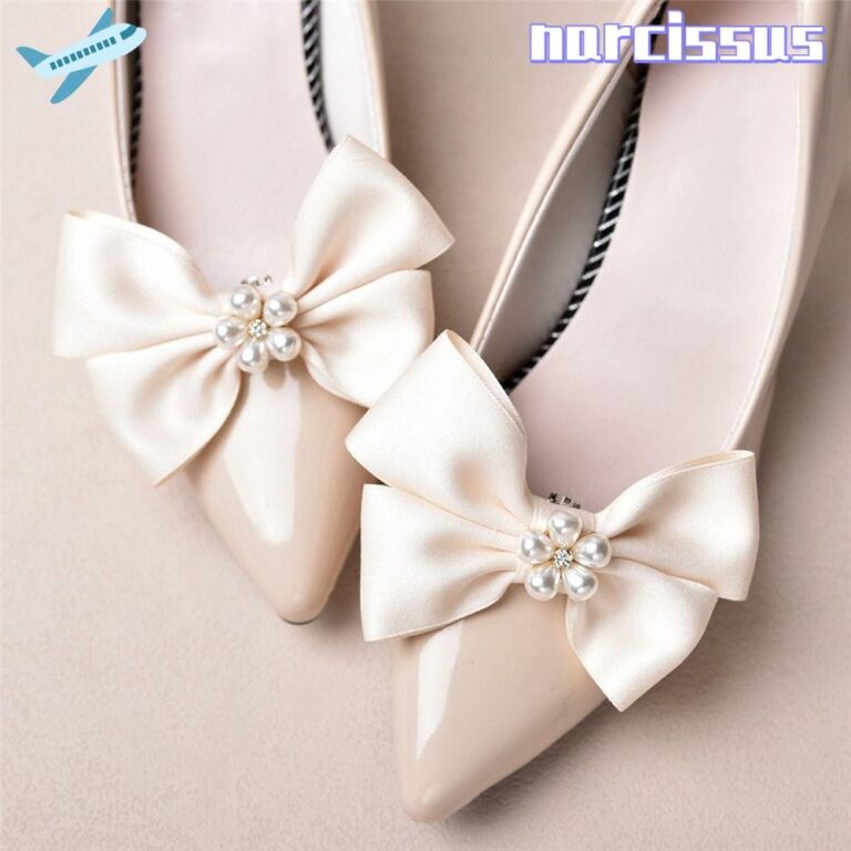 NARCISSUS 2 Peças De Clipes Para Sapatos DIY Arte