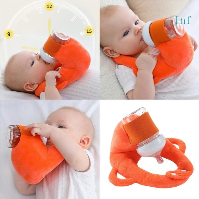 Suporte Para Mamadeira Bebê Travesseiro Amamenta�