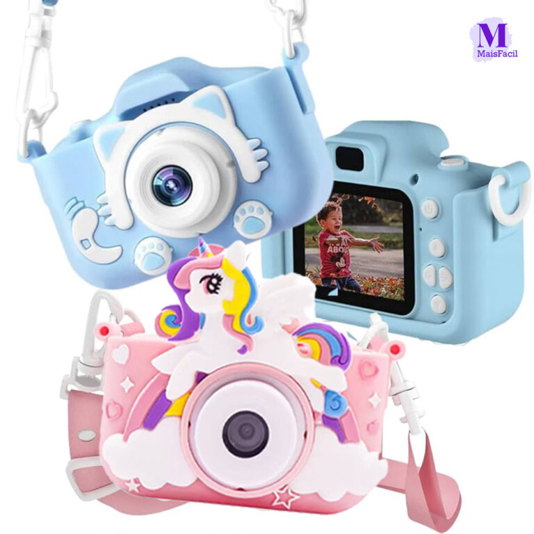 Câmera Digital Infantil Filmadora Mini Máquina F