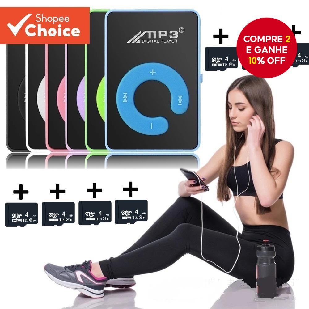 Cartão De Memória HQAi MP3 4G Digital Hi-fi Portátil Multifuncional USB 2.0 Reprodutor De Música Mul