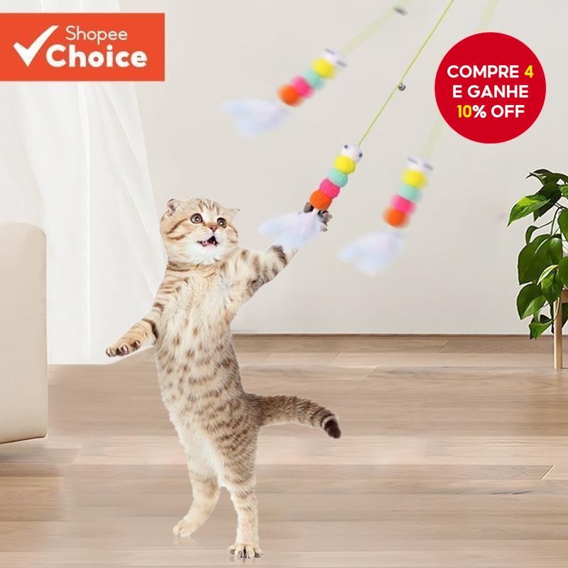 CatJoy 2025 Auto-Play Cat Toy Pendurado Swing Series Brinquedo De Pelúcia Divertido Suprimentos Para