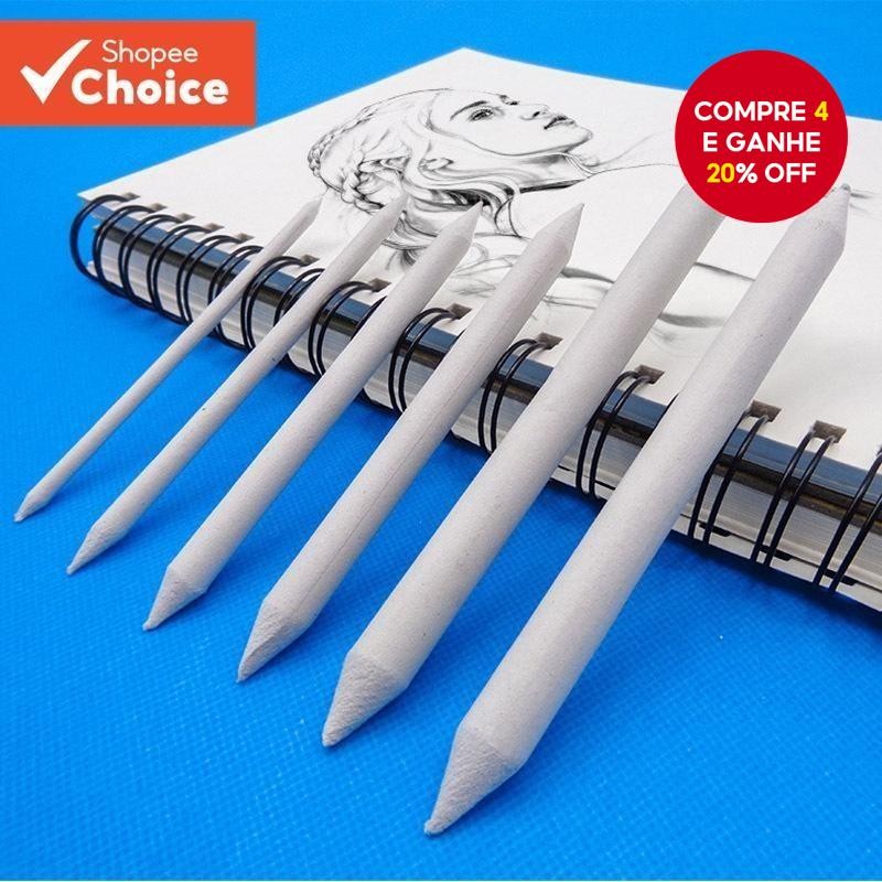 Conjunto De Ferramentas De Desenho 3/6 Unidades , Borrachas Brancas E Papel Para Escola , Escritório