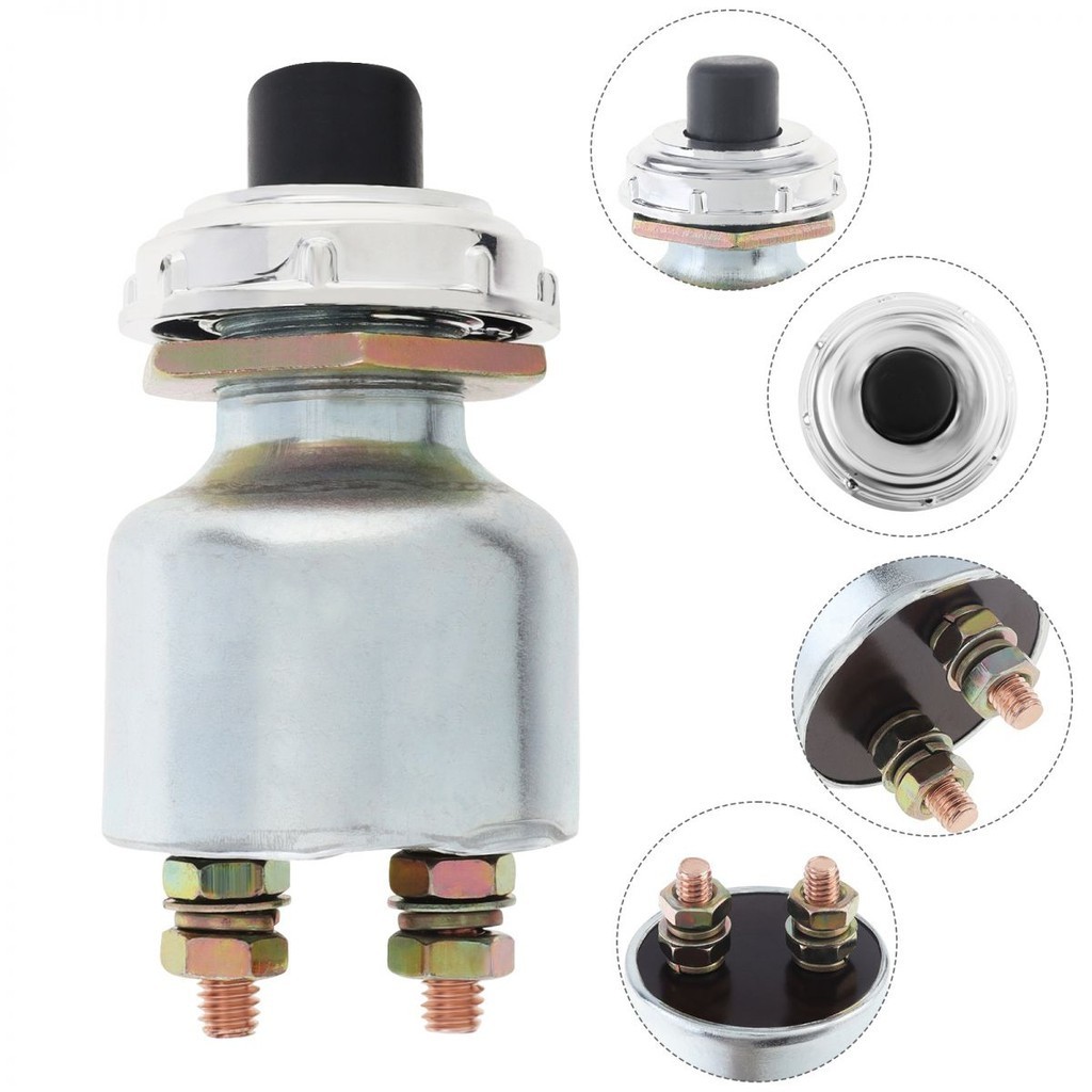 12V JK260 Interruptor De Botão De Partida Do Motor De Caminhão Resistente Ao Desgaste Para Veículos