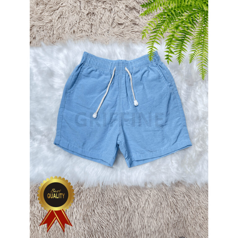 Short Infantil juvenil – Mauricinho Linho Pr