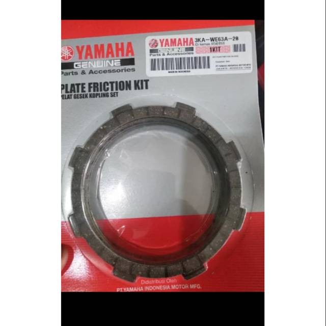 Conjunto Completo De Forro E Placa De Embreagem Ya