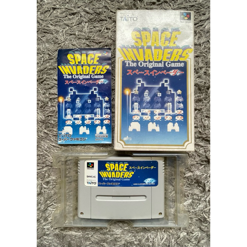 SPACE INVADERS – SUPER FAMICOM – SUPER NINTENDO – JOGO ORIGINAL