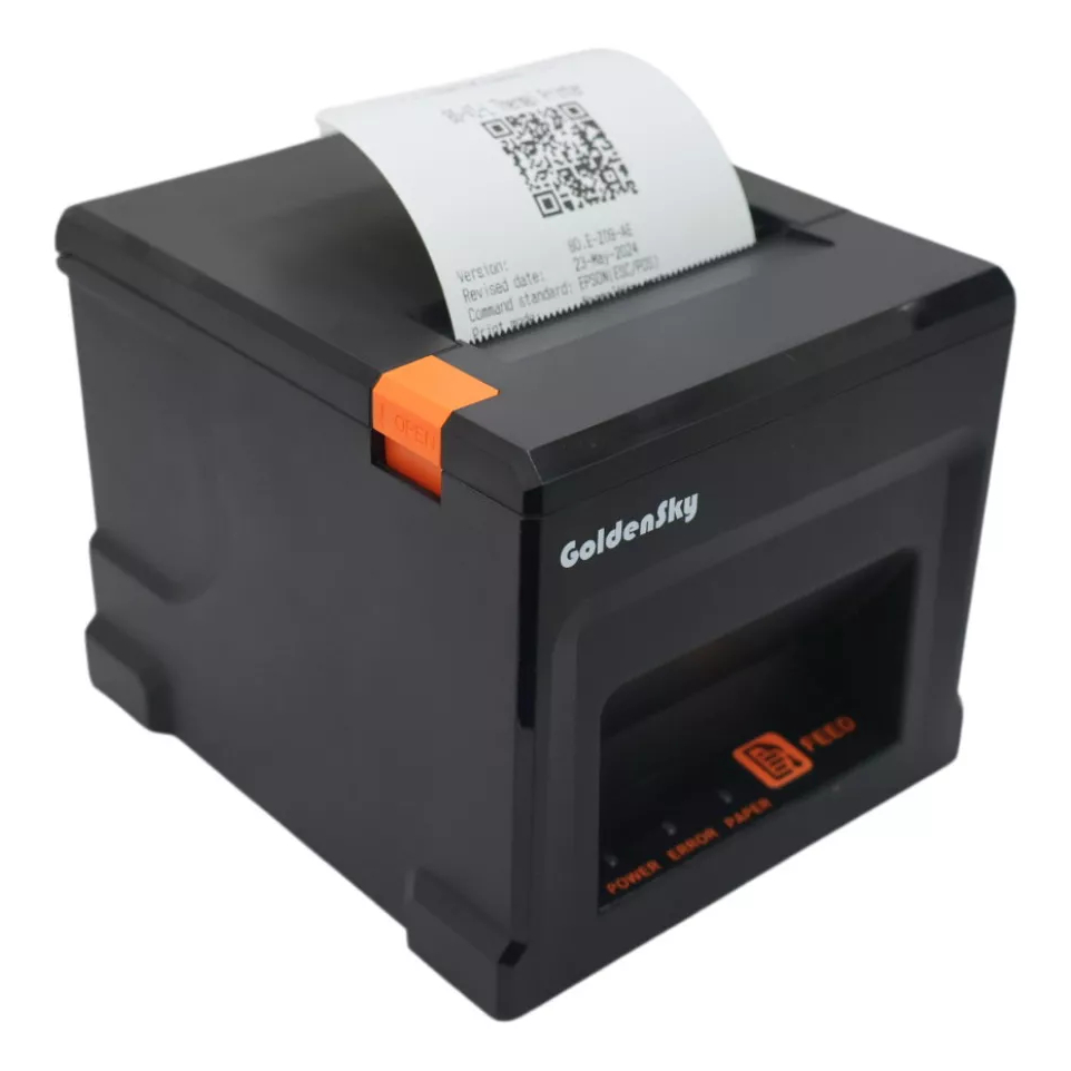 Impressora Térmica 58mm 80MM Bluetooth Ethernet Guilhotina Ticket Cupom Nao Fiscal Milimetros Pc USB