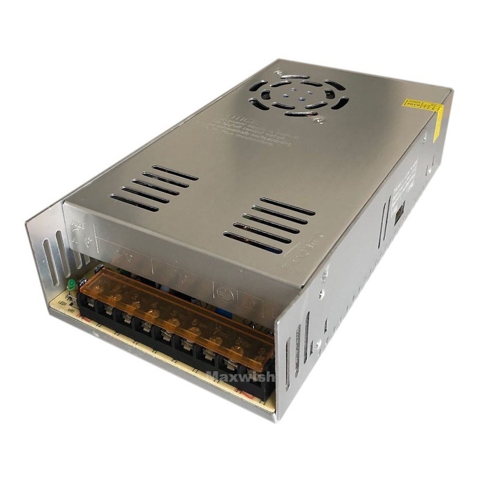 Fonte Chaveada 50a 12v 600w Bivolt Para Som Cameras Cftv Fita Led Estabilizada Colmeia Profissional