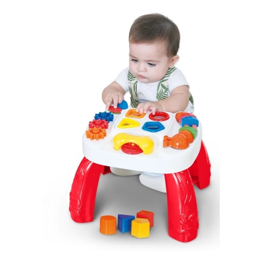 Mesa Divertida Didática Play Time Cotiplás Ref 1996