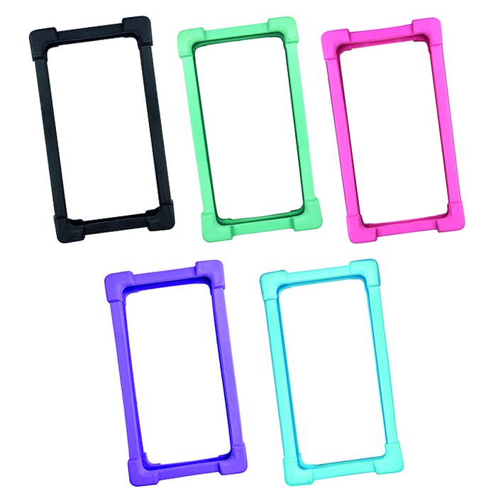 Capinha Celular Elástica Bumper Universal Anti-Im