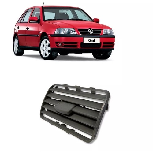 Tela Grade Difusor De Ar Gol G3 2005 Cinza Flanel