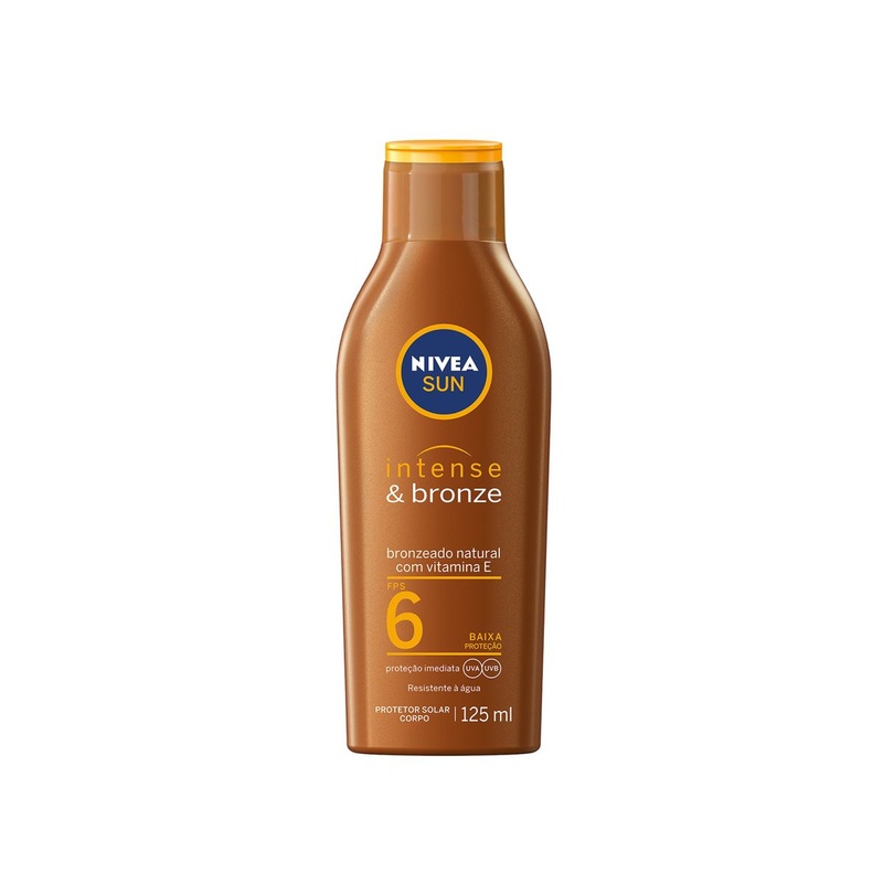 NIVEA SUN Loção Bronzeadora Intense E Bronze FPS 6 125ml