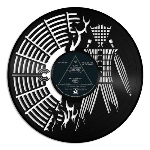 Burning Man – Relógio Disco De Vinil Decora