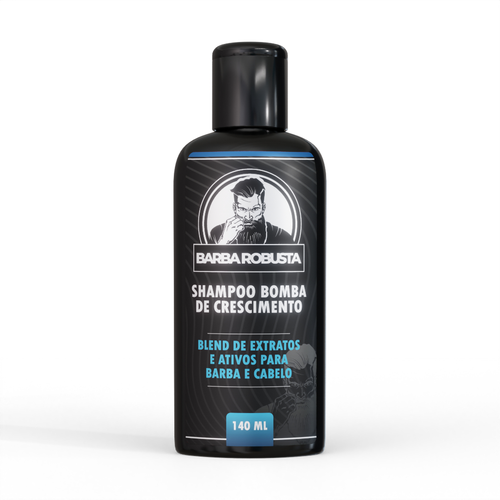 Shampoo para Barba Robusta – Cuidado Essencial para Barba