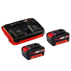 Energia Sem Limites: Kit Carregador Duplo e 2 Baterias Einhell PXC!