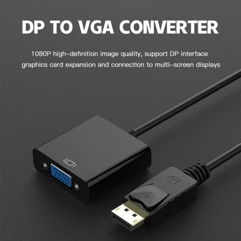 Adaptador Displayport (DP) para VGA analógico 108