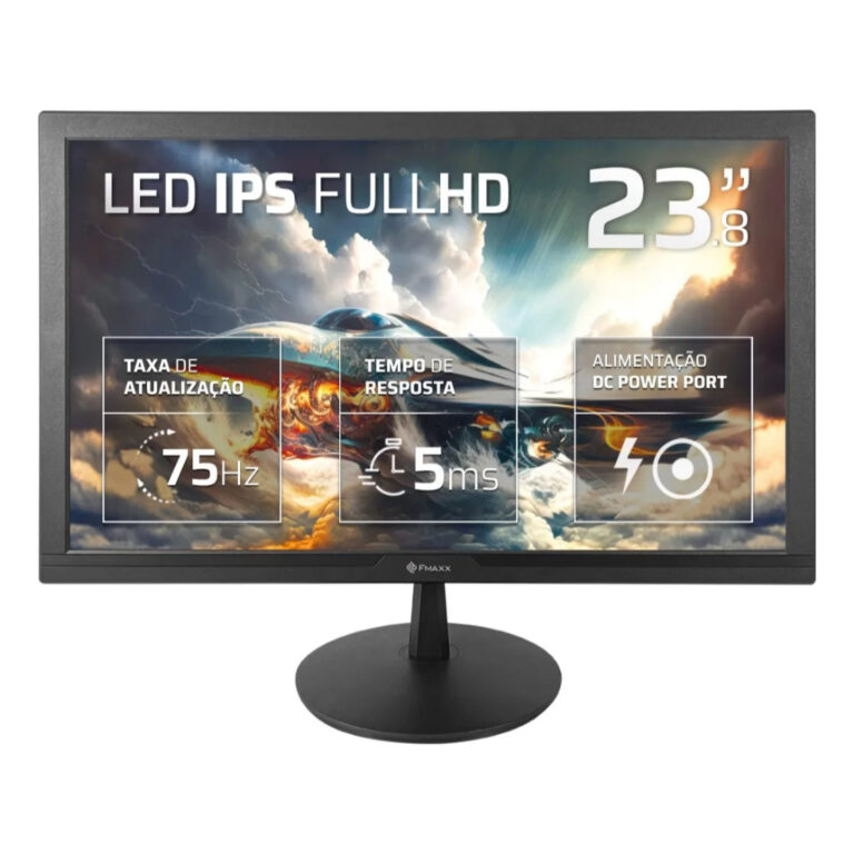 Monitor Fmaxx 23,8 Ips Com Hdmi Cor Preto Mw23c