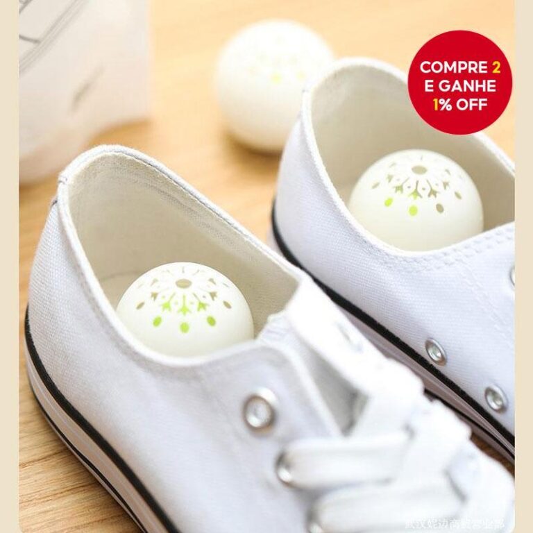 Novas Bolas Desodorantes para Armários de Sapatos