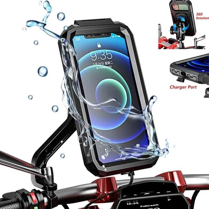 Suporte De Telefone Para Motocicleta À Prova Dágua Todos Os Modelos
