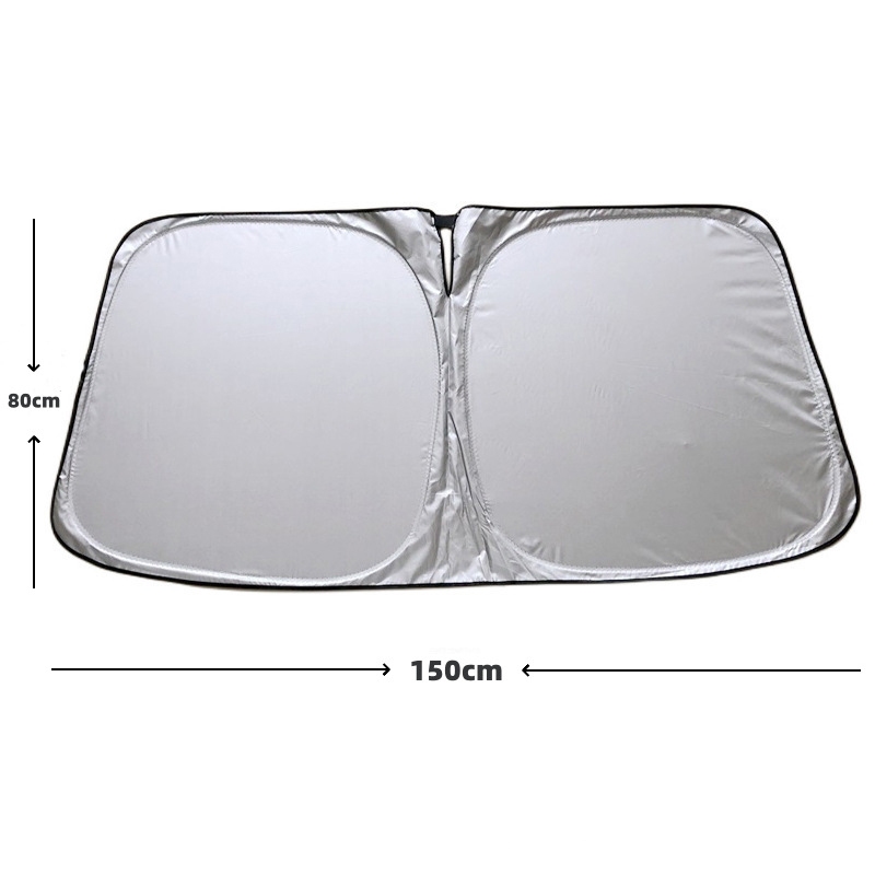 Viseira solar dianteira do carro protetor solar isolamento térmico proteção UV capa protetora solar