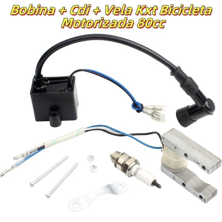 Bobina + Cdi + Vela Bicicleta Motorizada 49cc-80cc