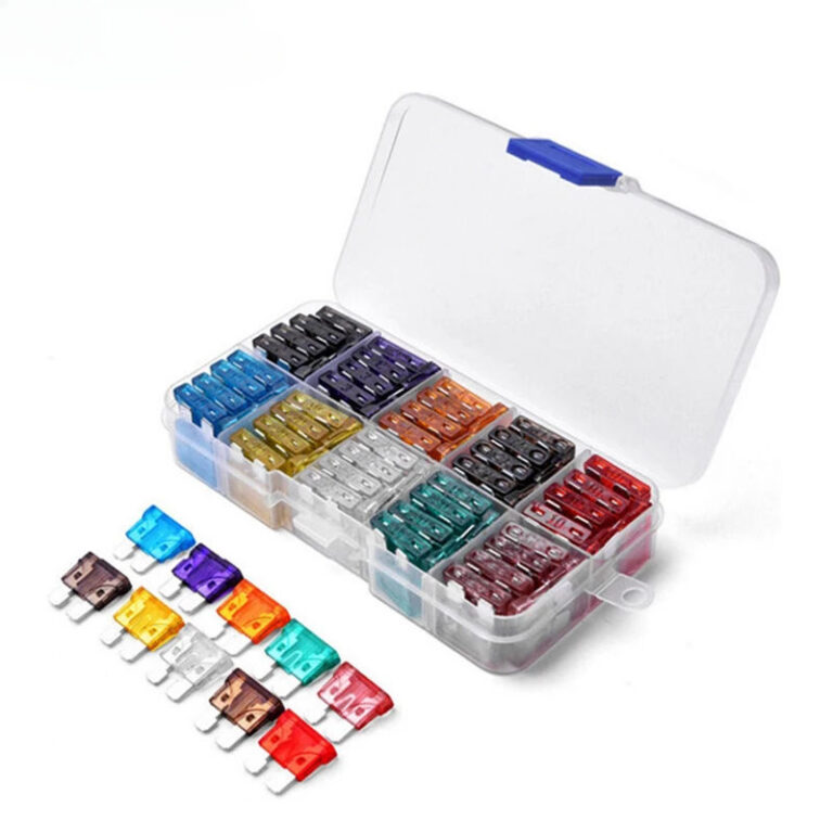 Kit De Sortimento De Fusíveis De Carro 50 Unidade