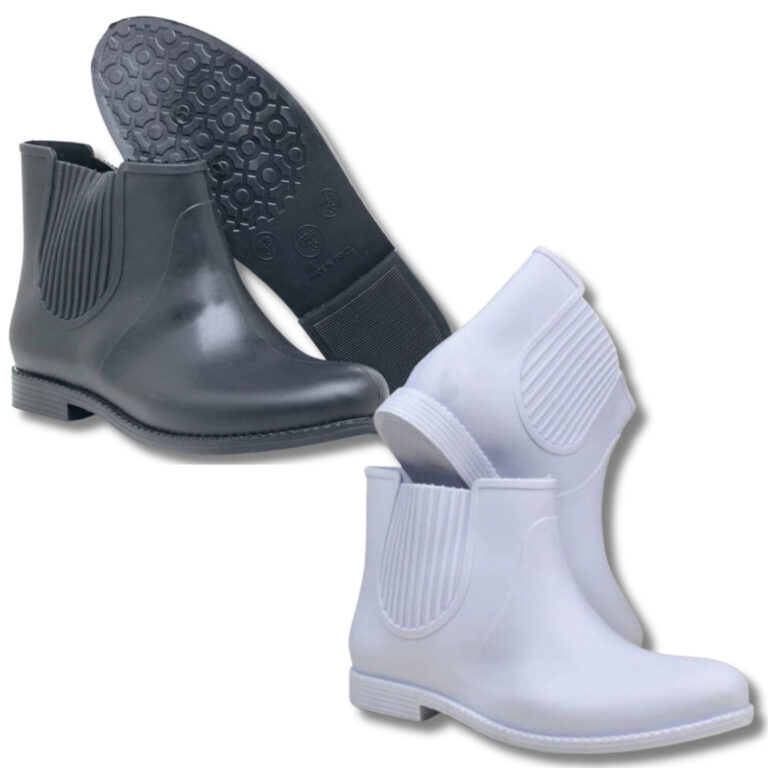 Kit Bota de Borracha Feminina Enfermagem Hospital 