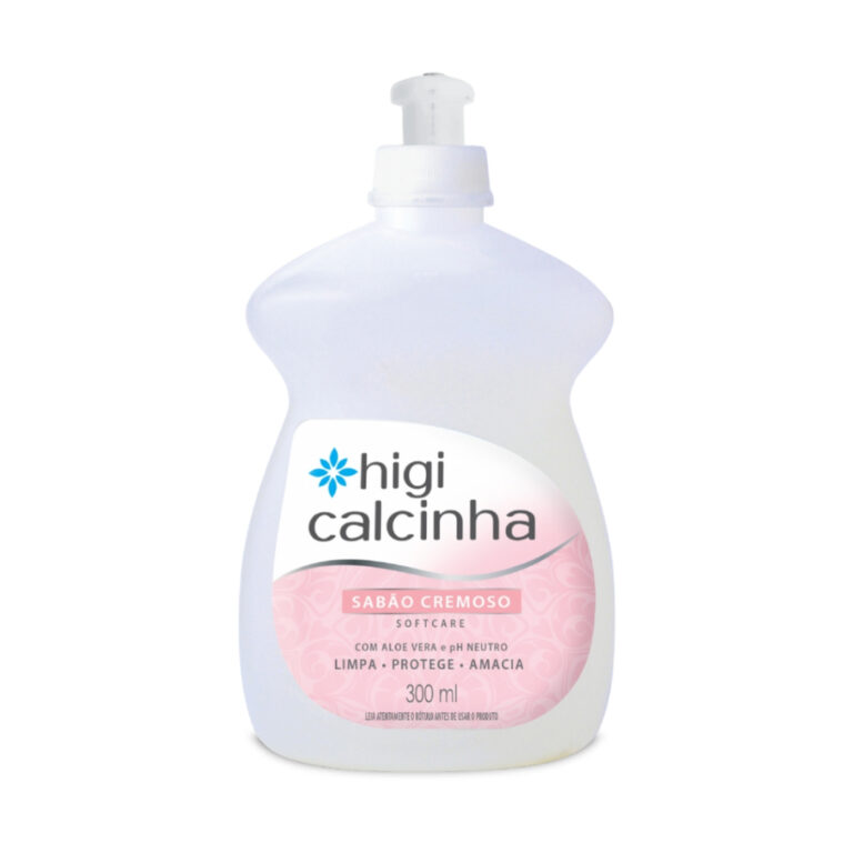 Sabão Cremoso Higi Calcinha Softcare pH Neutro 30