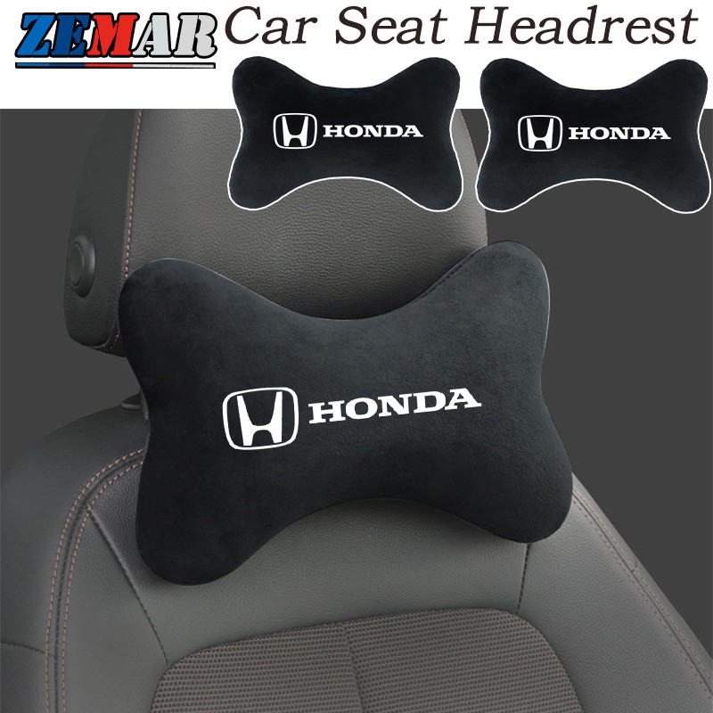 1/2 Pcs Honda Assento De Carro Encosto De Cabeça Travesseiro De Pescoço Segurança Almofada De Univer