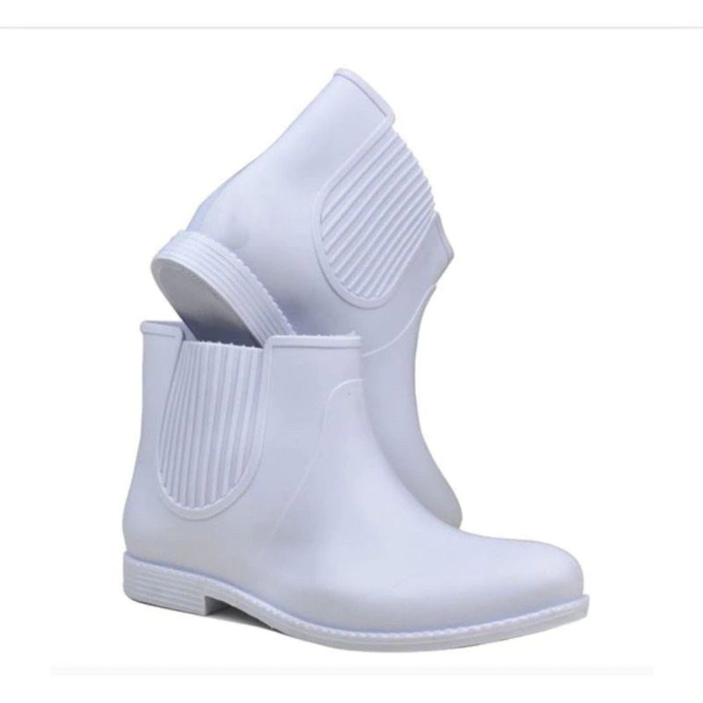 Bota de Borracha Feminina Hospital Enfermagem Impermeável