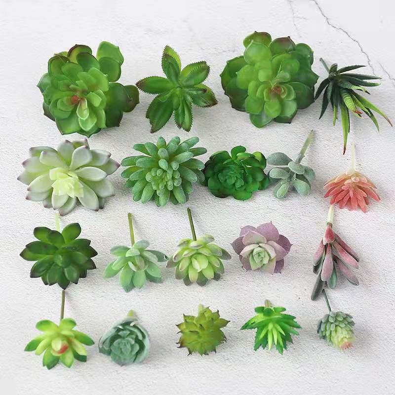1 Mini Suculenta avulsa / solta artificial pequena