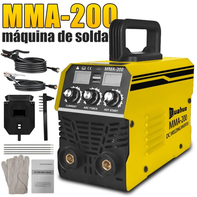 110V/220V Máquina De Solda Inversora MMA-200 Tecn