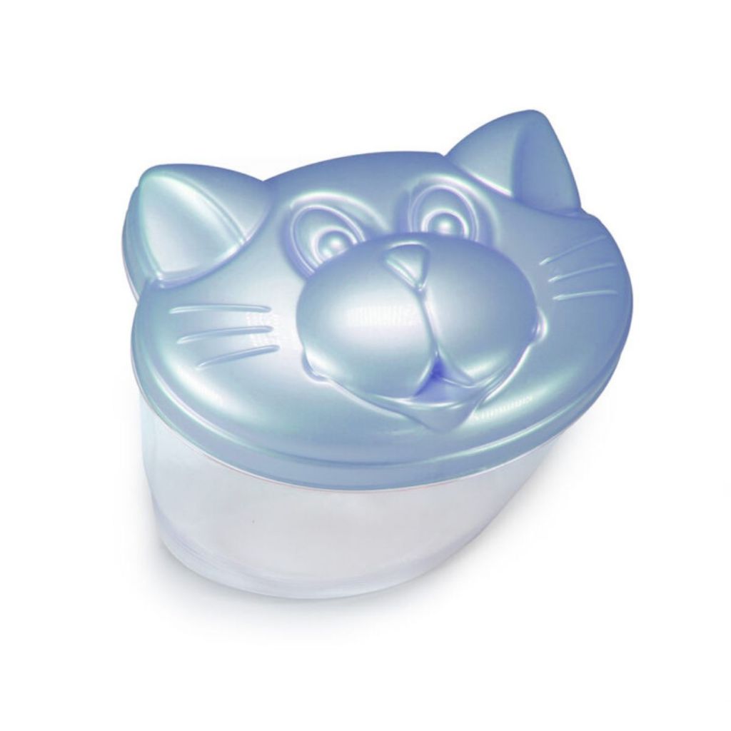 Porta Algodão e Cotonete Baby  Cores Peroladas  Unidade ou Kit com 2