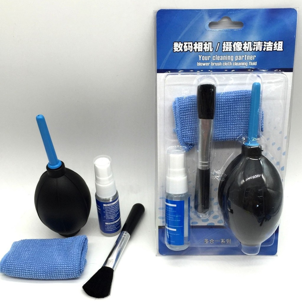 Kit de limpeza de câmera digital Conjunto de limpeza de computador quatro em um Kit de limpeza de le