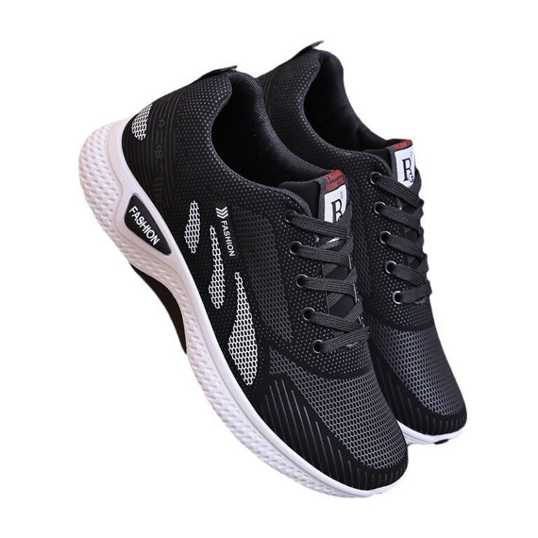 Sapatos masculinos de couro com cadarço de cano m