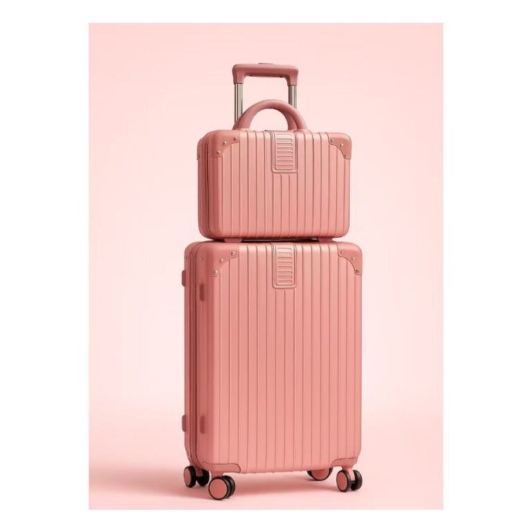 Kit Mala de Viagem ABS Bordo com Frasqueira Blogue