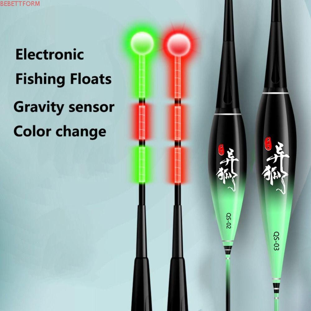 Bóias De Pesca Eletrônicas BEBETTFORM , Cauda Flutuante LED Com Sensor De Gravidade , Nanofloat De A