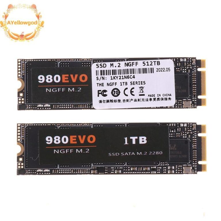 AYellowgod SSD M2 NGFF 500GB 980 EVO Plus 250GB Un