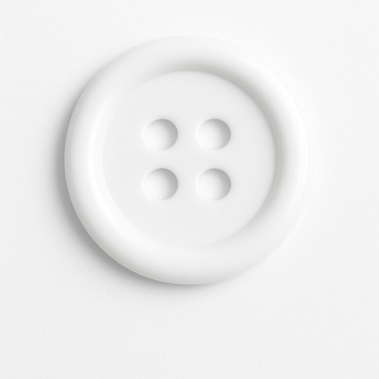 Botões Brancos C/20 und Para Costuras, Roupas e A