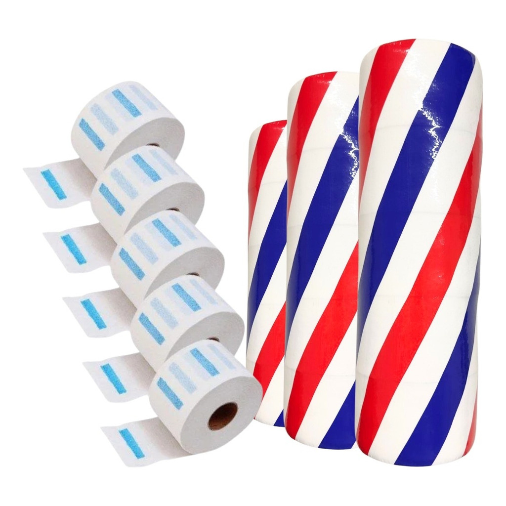 Gola Higiênica 500 Un Barbearia 1 Pacote 5 Rolos Cabeleireiro Para Pescoço Barbearia – ENVIO RAPIDO
