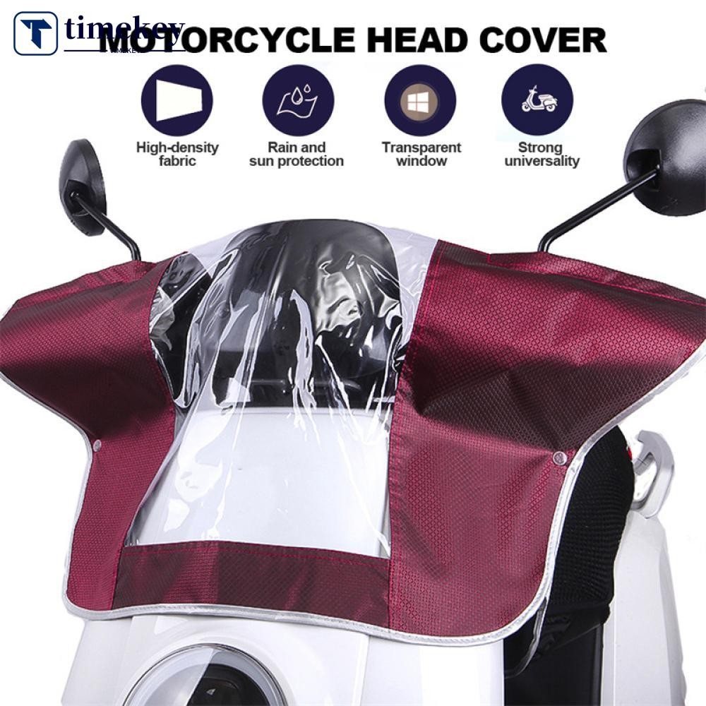 TIMEKEY Motocicleta Oxford Pano Cabeça Capa À Prova Dwaterproof Água De Chuva Painel Da Poeira Prote