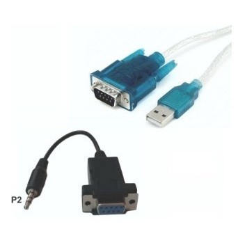 Kit Recovery Usb X Serial Db9 Macho + P2 X Serial 